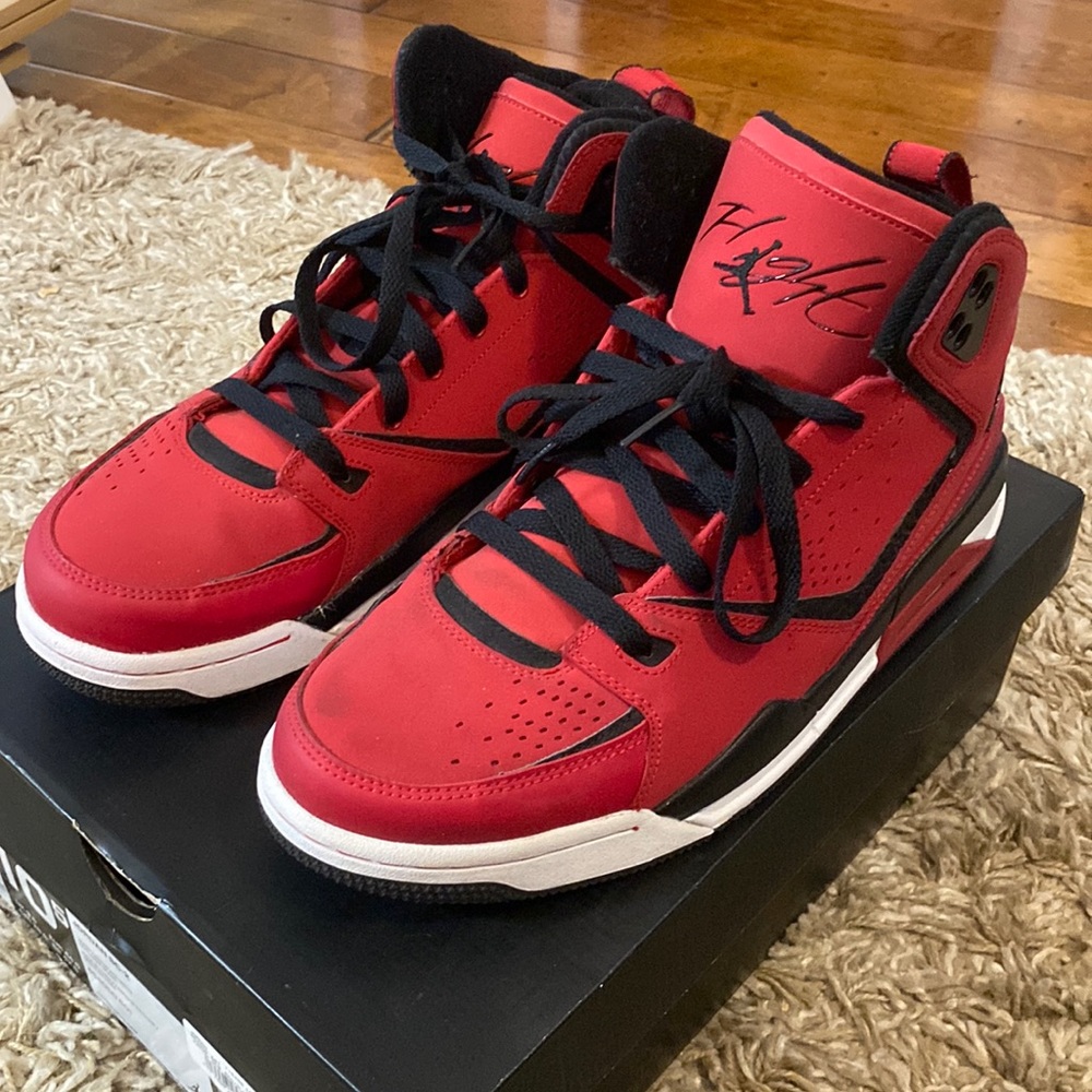 Mens Varsity Red/Black White Jordan SC-2 Shoes